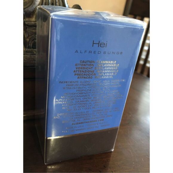 ALFRED SUNG - NWT - "Hei" Eau de Toilette Spray for Men 3.4 fl oz/Sealed Product - Picture 6 of 11